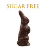 SUGAR FREE 2 oz Solid Dark Chocolate Standing Bunny