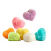 Fruit Flavored Rainbow Gummy Hearts