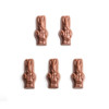 bite size premium milk chocolate rabbits