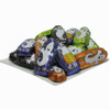 Milk chocolates, wrapped in colorful Italian foils, featuring adorable ghosts.