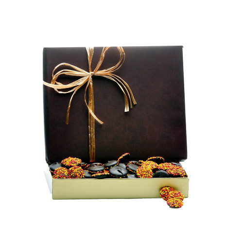 Dark Chocolate Autumn Non-Pareils Dark Chocolate Autumn Non-Pareils