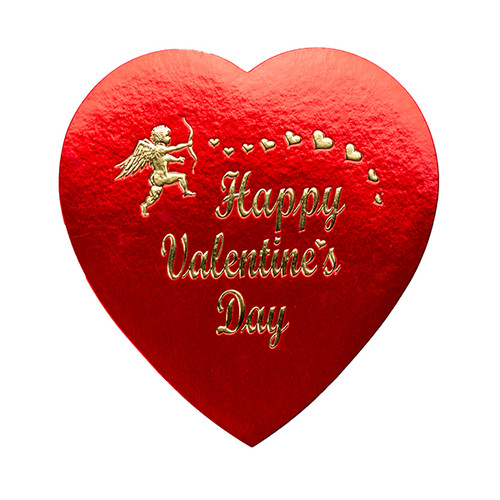1 lb Happy Valentine's Day  Heart Shaped Gift Box