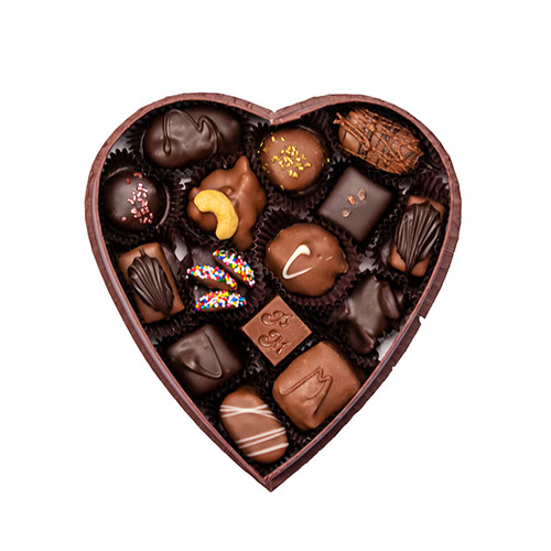 7 Ounce Valentine's Day XoXo Heart Shaped Box