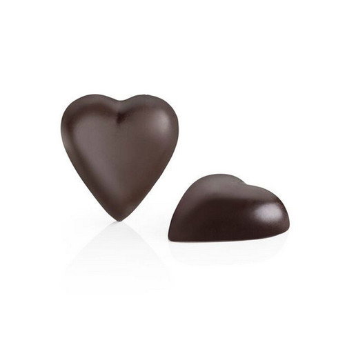 Dark Chocolate Foil Wrapped Hearts