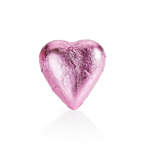 Dark Chocolate Foil Wrapped Hearts