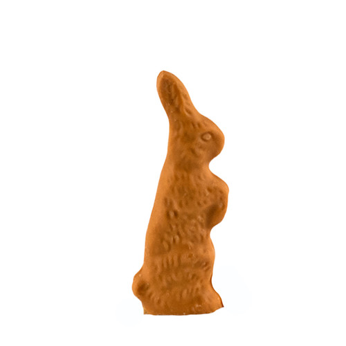 2 oz Solid Chocolate Standing Bunny