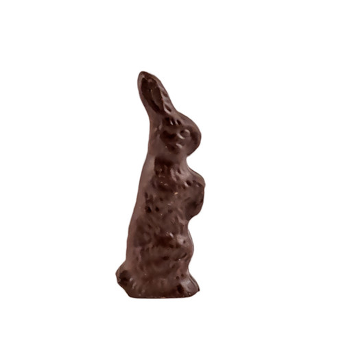 2 oz Solid Chocolate Standing Bunny