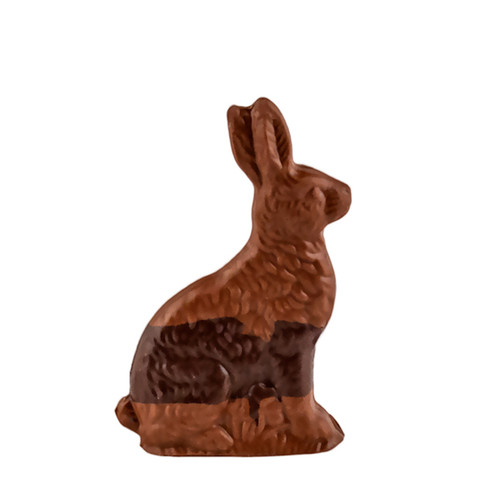6 oz Solid Chocolate Sitting Bunny