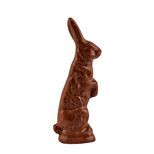 9 oz Solid Chocolate Standing Bunny