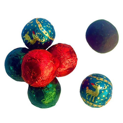 Dark Chocolate Christmas Balls