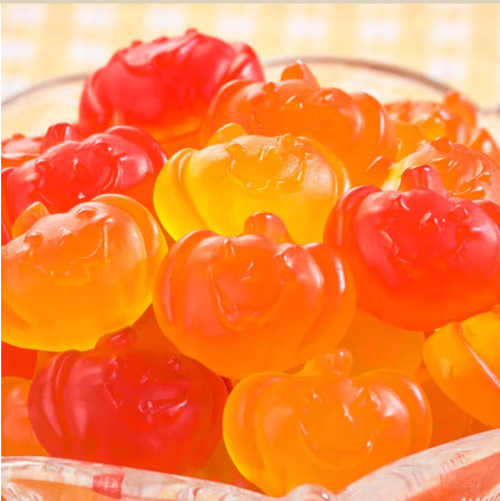 Complete your Halloween or Autumn themed table with adorable gummy pumpkin candy right from the patch! Complete your Halloween or Autumn themed table with adorable gummy pumpkin candy right from the patch!