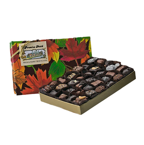 Milk & Dark  Chocolate 1 lb. Seasonal  Assortment Gift Box