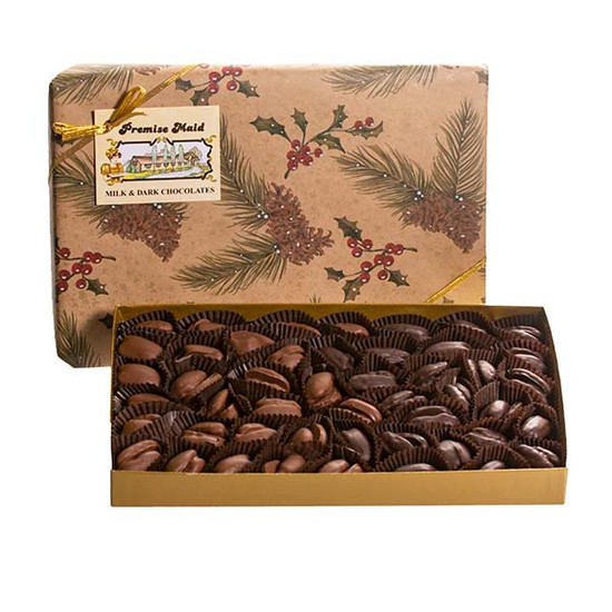 Milk & Dark Chocolate Pecans Gift Box