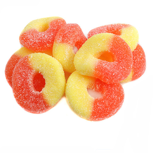 Gummy Peach Rings