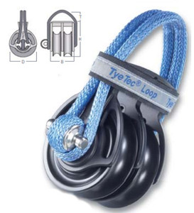 TyeTec Loop Block Series 2, Double Block, Code Blue, Short Loop (02LB37SBS to 02LB60SBS) TyeTec Loop Block Series 2, Double Block, Code Blue, Short Loop (02LB37SBS to 02LB60SBS)