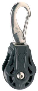 Wichard 35mm Plain Bearing Block Single Swivel Snap Hook (62131)
