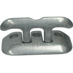 Dock Edge Flip Up Dock Cleat, 8", Polished Aluminum (DE2608PF)