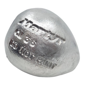 Martyr Zinc Bertram Transom Anode - CM36BSSZ, CD3-6B (CM3-6B)