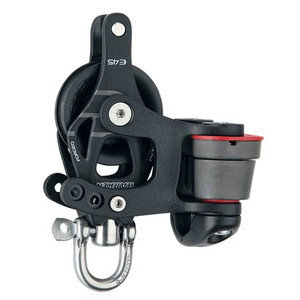 Harken 45mm Aluminum Element Block - Swivel, Becket, Cam Cleat (6236)