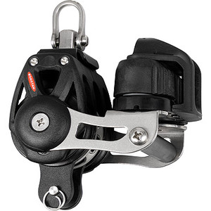 Ronstan Series 40 Orbit Block, Triple Block, Becket, Adjustable Cleat, Auto Ratchet, Swivel Shackle Head (RF46330)