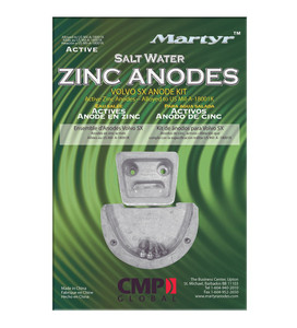 Martyr Volvo SX & DPSM Zinc Anode Kit (CMSXKITZ) 