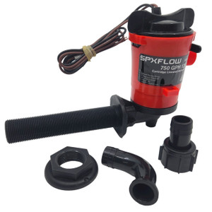 SPX Flow Johnson Aerator Pump 90 Degree 12v 750GPH (J-32-3870)