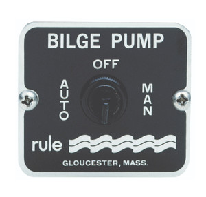 RWB Rule Bilge Pump Control Switch Panel 3 Way (RWB25)
