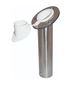 RWB Rod Holder - Stainless Steel with White Cap (RWB2194)