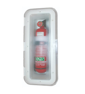 RWB Fire Extinguisher Box - Clear Lid (RWB2394/RWB2395)