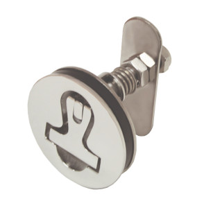RWB Hatch Latch - Stainless Steel, Round 78mm (RWB2997)