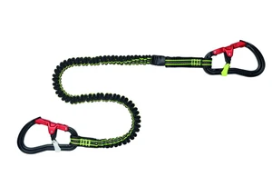 Wichard Proline Tether - Elastic Webbing 2M, 2 Hooks, Overload Indicator (7036)