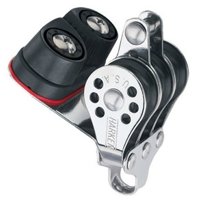 Harken Triple Micro Block w/ Cam Cleat & Becket (231)