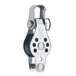 Harken Single Micro Block w/ Shackle & Becket (235)