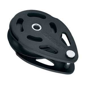 Harken 57mm Aluminum Narrow Teardrop Mast Collar Block - 8mm pin (6097)