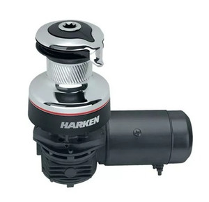 Harken Radial 2 Speed Electric ST Chrome Winch Horizontal 12 Volt (40.2STEC12H)