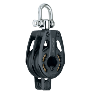 Harken 57mm HL Double Block w/ Becket (3218)