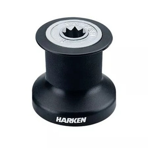 Harken Single Speed Winch with Alum/Composite Base, Drum & Top (B6A)