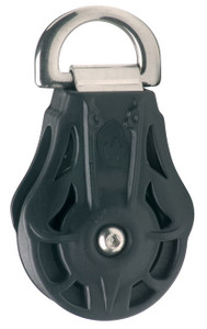Wichard Plain Bearing Block Single w/ Webbing D Ring (63118/64118)