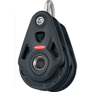 Ronstan Series 60 Core Block, Double, Non-Swivel Head (RF64202)
