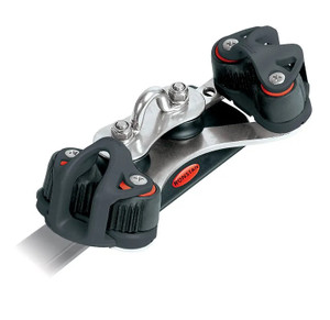 Ronstan Series 22 Traveller Car, 125mm, 2 Control Sheaves, 2 Cleats (RC12220)