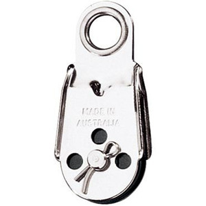 Ronstan Dinghy Block Ferrule Top, Nylatron Sheave, Suits Rope or Wire (RF468)