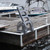 Dock Edge Dock Ladder, 4 Step, Polyethylene Flip Up, Stand Off (DE2084F)