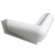 Dock Edge Dock Guard Dock Bumper Corner - White (DE73103F)