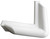 Dock Edge Dock Guard Dock Bumper Corner - White (DE73103F)