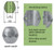 Martyr Zinc Shaft Anodes - 2 Bolt (diagram)

