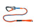 Spinlock 1 Clip & 1 Link Elasticated Performance Safety Line (DW-STR/2LE/C)
