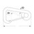 Ronstan Asymmetric Snap Hook Diagram