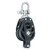 Harken 80mm Aluminum Element Double Block - Swivel, Becket (6297)