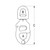 Ronstan Triggersnap Shackle, Small Bail, 97mm (RF7210)
