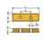 Martyr Bennett Aluminium Trim Tab Anode Kit (CMBNT1AKITA)